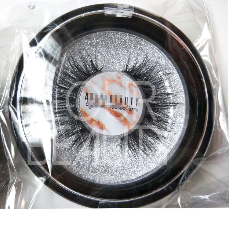 Private label 3D volume mink lashes manufacturer usa ED43